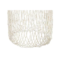 Lámpa mennyezeti, kagylókkal 52x52x130 cm