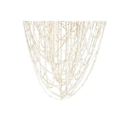 Lámpa mennyezeti, kagylókkal 52x52x135 cm