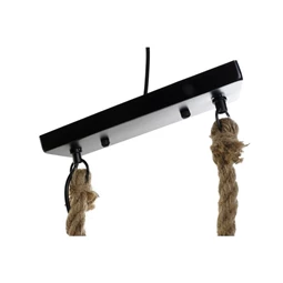 Lámpa mennyezeti, kötéllel 51x15x15 cm