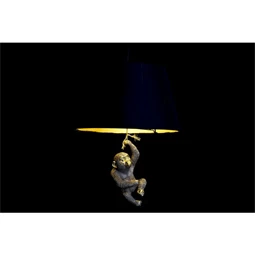 Lámpa mennyezeti, majommal 35,5x35,5x51 cm 2 féle