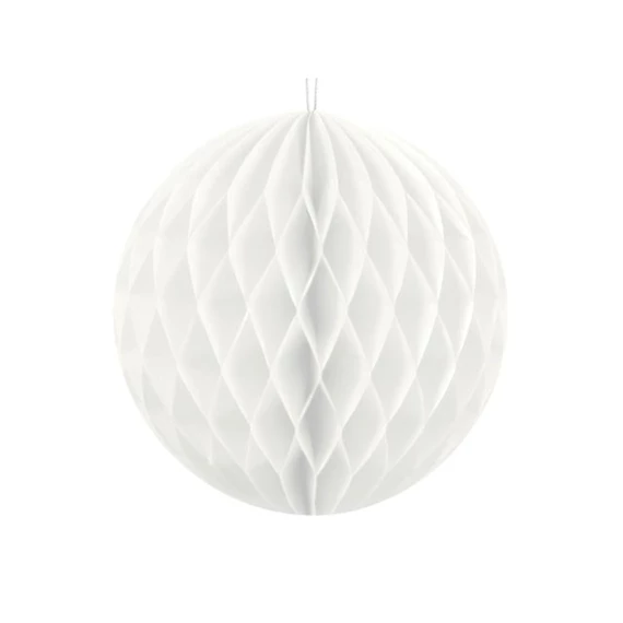 Lampion papír 10cm fehér