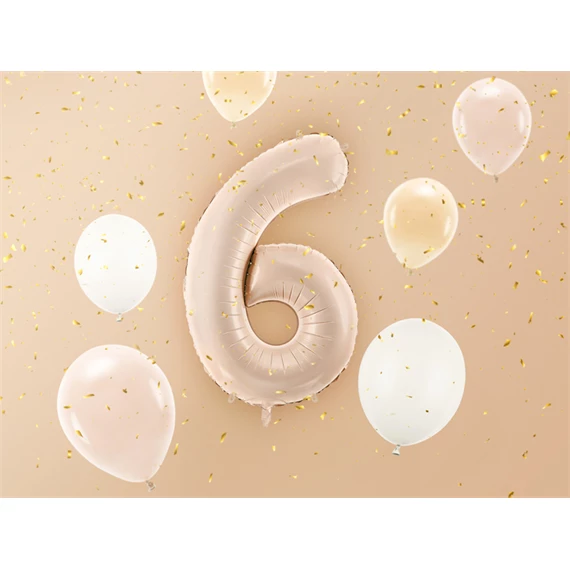 Lufi 6-os szám fólia 72 cm sötét bézs