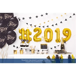 Lufi 8-as szám fólia 35 cm arany