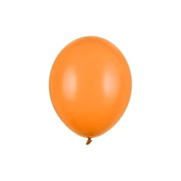 Lufi erős 30 cm pasztell mandarin narancs S/10