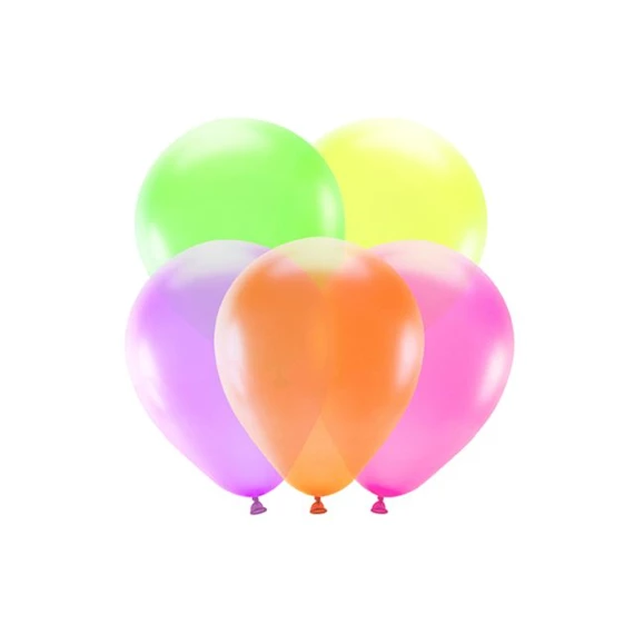 Lufi neon 25 cm mix S/5