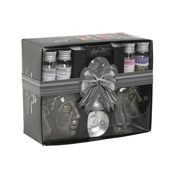 Mécses szett 17x13,5x8 cm 3 féle S/9