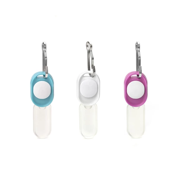 Mini LED-es lámpa cipzárra, 3 féle