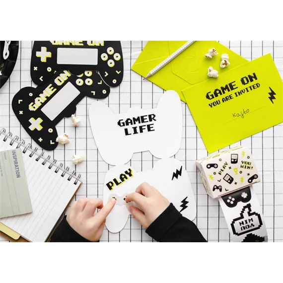 Mini matricák gamer, mix 270 cm