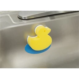 Mosogatószivacs tartóval, kacsa