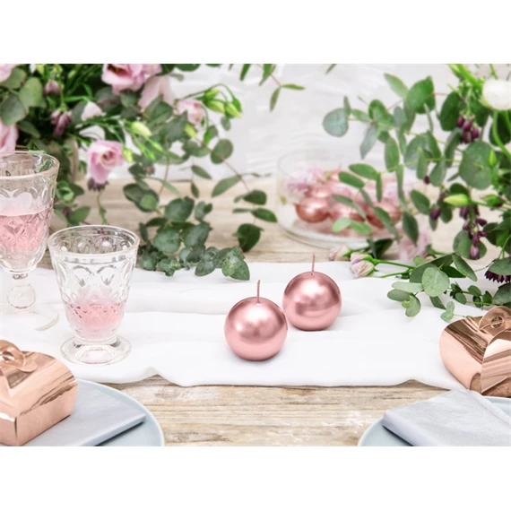 Muszlin asztali futó világos krém 0,70x5 m