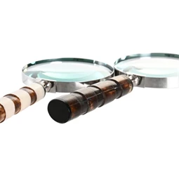 Nagyító csont nyéllel 10x2,5x23 cm 2 féle