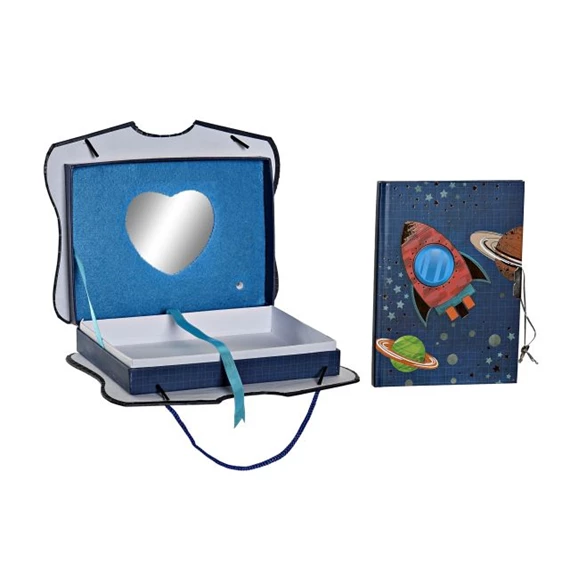 Napló papír univerzum 23x5x18,3 cm