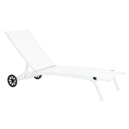 Napozóágy kerekes 187,5x64x97 cm