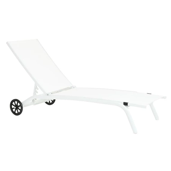 Napozóágy kerekes 187,5x64x97 cm