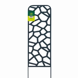 Növényfuttató kőfal mintával 33x98x22 cm