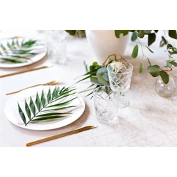 Nyomtatott organza fehér 0,48 cm x 9 m