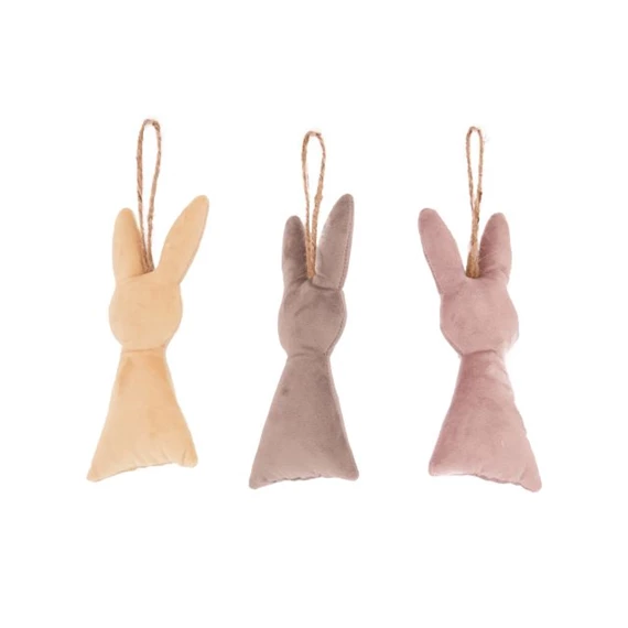 Nyúl akasztós 18,5x8,5x23 cm 2 féle