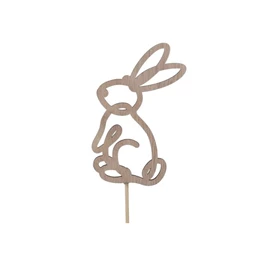 Nyúl betűzős 6x10 cm S/6