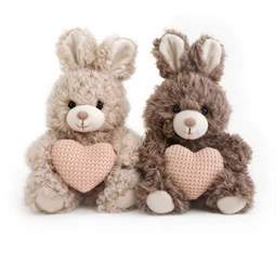 Nyúl szívvel 16 cm 2féle