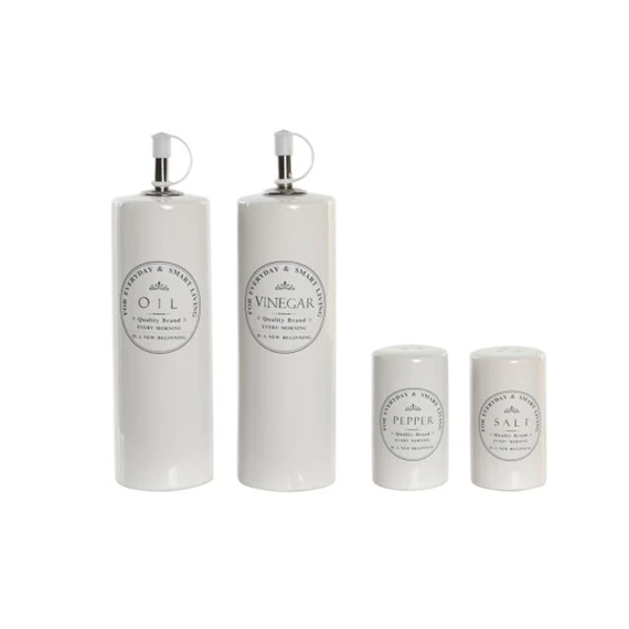Olaj- és ecettartó szett 18x15x22 cm S/4