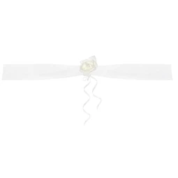 Organza girlandok fehér 1,8 m S/2