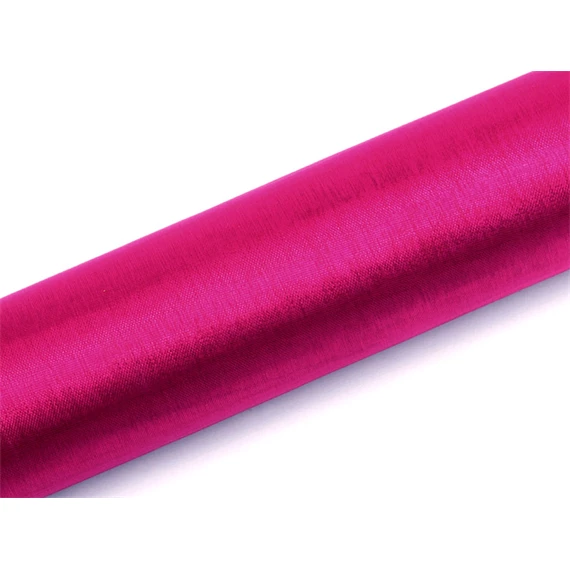 Organza sima sötét rózsaszín 0,16 cm x 9 m