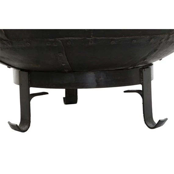 Óriás kaspó füllel, lábakkal 100x100x45 cm