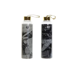 Palack 6,5x6,5x23 cm 550 ml 2 féle