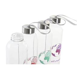 Palack 7x7x24 cm 600 ml 4 féle