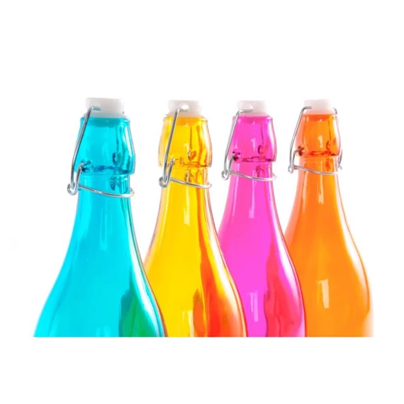 Palack 8x8x32 cm 4 féle 1000 ml