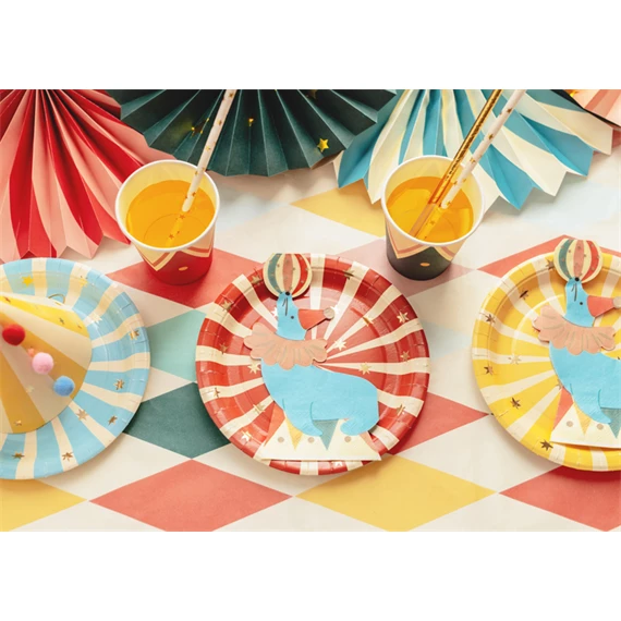 Papír asztalterítő rombusz mintás mix, 180x120 cm