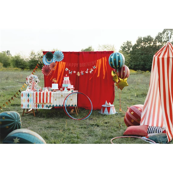 Papír asztalterítő rombusz mintás mix, 180x120 cm