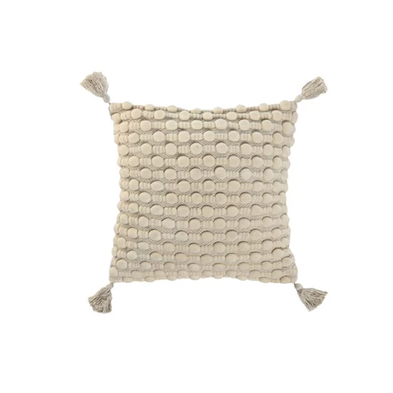 Párna bojtos 45x45 cm