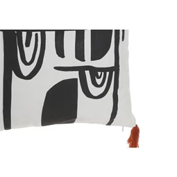 Párna bojtos 45x45 cm 2 féle