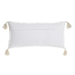 Párna leveles, hímzett 60x10x30 cm