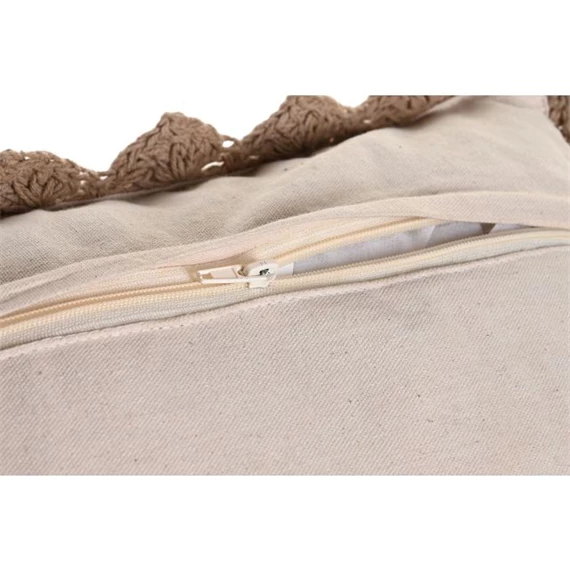 Párna makramés 45x15x45 cm 2 féle