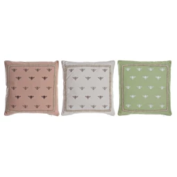 Párna méh mintás 45x10x45 cm 3 féle