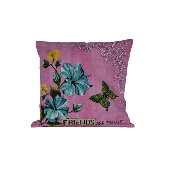 Párna virágos 45x45 cm