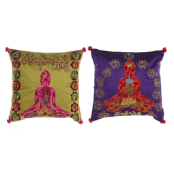 Párna jóga mintás 40x10x40 cm 2 féle