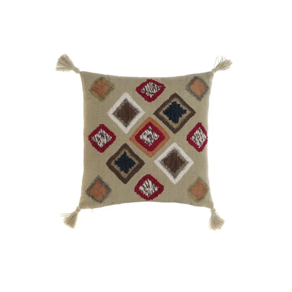 Párnahuzat bojtos 50x1x50 cm