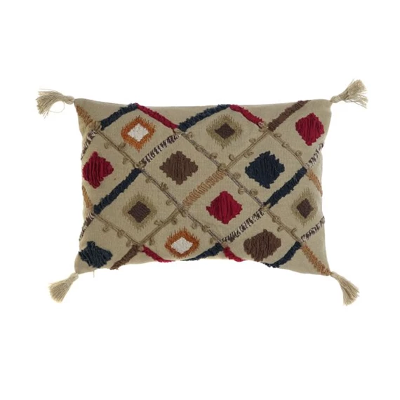 Párnahuzat bojtos 60x1x40 cm