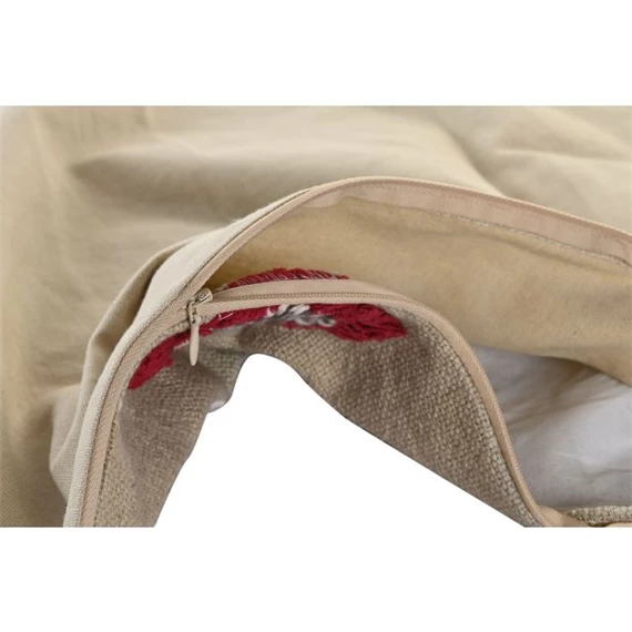 Párnahuzat bojtos 60x1x40 cm