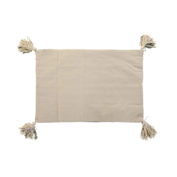 Párnahuzat bojtos 60x1x40 cm