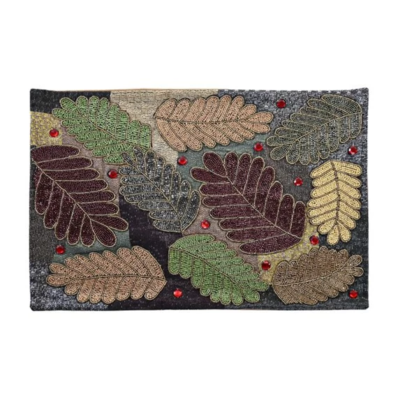 Párnahuzat leveles 60x1x40 cm