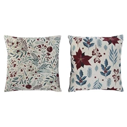 Párnahuzat leveles 45x1x45 cm 2 féle