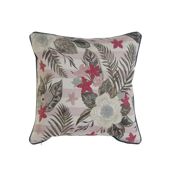 Párnahuzat trópusi mintás 50x1x50 cm