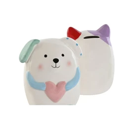 Persely kutya, macska 13x12x19 cm 2 féle