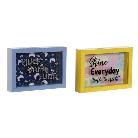 Persely 17x3x12 cm 2 féle