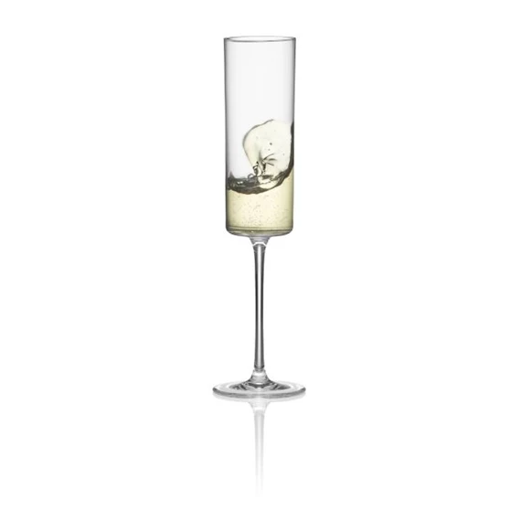 Pezsgős pohár MEDIUM 170 ml 6x23 cm S/6