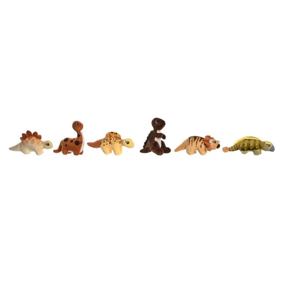 Plüssállat 22x9x14,5 cm 6 féle